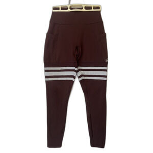 Bombshell sportswear knee high sock leggings brown